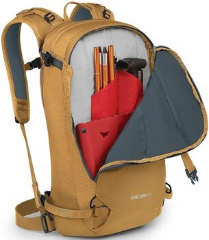 Ski Travel Bag Osprey Soelden 22 Artisan Yellow Ski Travel Bag - 2