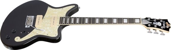 Guitarra eléctrica D'Angelico Premier Bedford Black Flake Guitarra eléctrica - 5