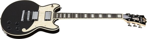 E-Gitarre D'Angelico Premier Brighton Black Flake E-Gitarre - 5