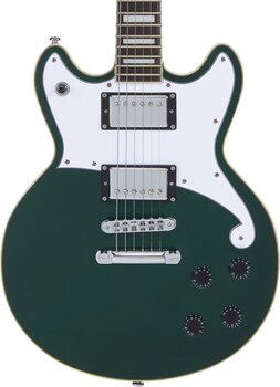 Guitare électrique D'Angelico Premier Brighton Satin Sherwood Green Guitare électrique - 4