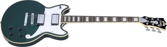 Guitare électrique D'Angelico Premier Brighton Satin Sherwood Green Guitare électrique - 5