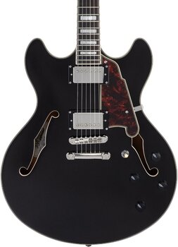 Guitare semi-acoustique D'Angelico Premier DC Black Flake Guitare semi-acoustique - 4