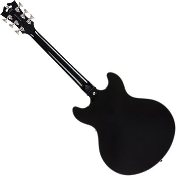 Halbresonanz-Gitarre D'Angelico Premier DC Black Flake Halbresonanz-Gitarre - 2