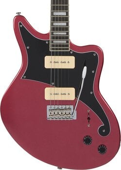 Elektrische gitaar D'Angelico Premier Bedford Oxblood Elektrische gitaar - 4