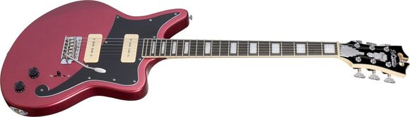 Elektromos gitár D'Angelico Premier Bedford Oxblood Elektromos gitár - 5