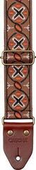 Textil gitár heveder Cascha CGS-JW3 Jacquard Textil gitár heveder Cross - 2