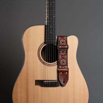 Gitarový pás Cascha CGS-JW3 Jacquard Gitarový pás Cross - 8