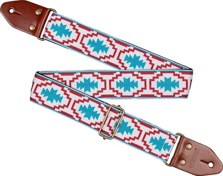 Textile guitar strap Cascha CGS-JW4 Jacquard Textile guitar strap Inca - 2