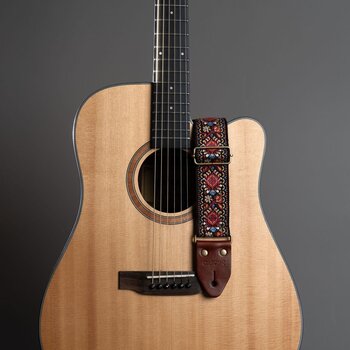 Gitarový pás Cascha CGS-JW5 Jacquard Gitarový pás Vintage - 8