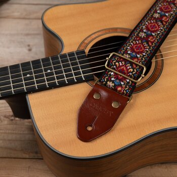 Textile guitar strap Cascha CGS-JW5 Jacquard Textile guitar strap Vintage - 10