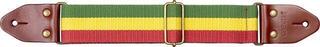 Textil gitár heveder Cascha CGS-CD3 Cotton Textil gitár heveder Rasta - 3