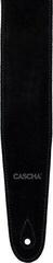 Gitarrengurt Cascha CGS-SL1 Leather Standard Black Gitarrengurt - 2