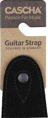 Gitarrengurt Cascha CGS-SL1 Leather Standard Black Gitarrengurt - 5