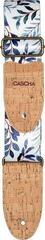 Textil gitár heveder Cascha CGS-VC3 Vegan Cork Textil gitár heveder Blue Twigs - 2