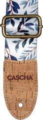 Textil gitár heveder Cascha CGS-VC3 Vegan Cork Textil gitár heveder Blue Twigs - 3