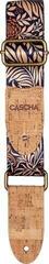 Textil gitár heveder Cascha CGS-VC6 Vegan Cork Textil gitár heveder Midnight Jungle - 2