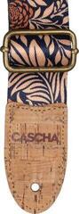 Textil gitár heveder Cascha CGS-VC6 Vegan Cork Textil gitár heveder Midnight Jungle - 3