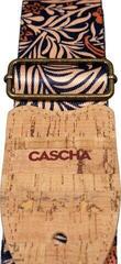 Textil gitár heveder Cascha CGS-VC6 Vegan Cork Textil gitár heveder Midnight Jungle - 4
