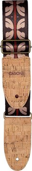 Sangle pour guitare Cascha CGS-VC10 Vegan Cork Sangle pour guitare Ethnic Red Stripes - 3