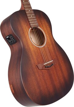 Elektroakustisk gitarr D'Angelico Premier Tammany LS Aged Mahogany Elektroakustisk gitarr - 3