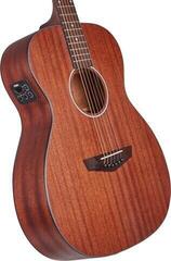 Sonstige Elektro-Akustikgitarren D'Angelico Premier Tammany LS Natural Mahogany Satin Sonstige Elektro-Akustikgitarren - 2