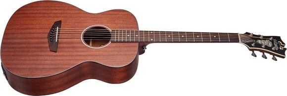 Electro-acoustic guitar D'Angelico Premier Tammany LS Natural Mahogany Satin Electro-acoustic guitar - 6