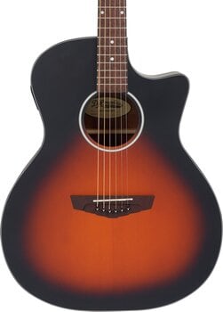 Elektroakustická gitara D'Angelico Premier Gramercy LS Satin Vintage Sunburst Elektroakustická gitara - 5