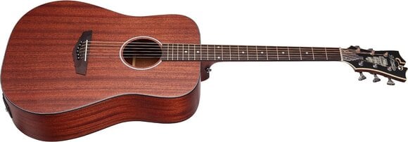 electro-acoustic guitar D'Angelico Premier Lexington LS Natural Mahogany Satin electro-acoustic guitar - 5