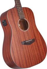 Elektroakustická kytara Dreadnought D'Angelico Premier Lexington LS Natural Mahogany Satin Elektroakustická kytara Dreadnought - 3