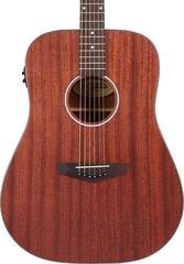 Elektroakustická kytara Dreadnought D'Angelico Premier Lexington LS Natural Mahogany Satin Elektroakustická kytara Dreadnought - 2