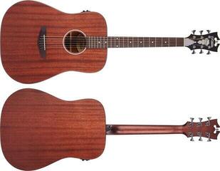 Elektroakustická kytara Dreadnought D'Angelico Premier Lexington LS Natural Mahogany Satin Elektroakustická kytara Dreadnought - 5