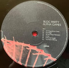 Vinyl Record Bloc Party - Alpha Games (LP) - 2