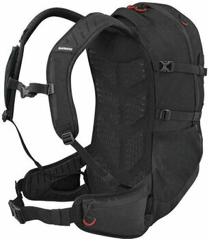 Cycling backpack and accessories Shimano Hotaka 26 Black/Red - 2