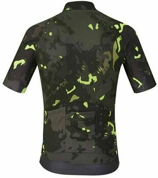 Mez kerékpározáshoz Shimano Breakaway Short Sleeve Jersey Neon Lime XL - 2