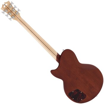 Guitare électrique D'Angelico Deluxe Atlantic Baritone Satin Walnut Guitare électrique - 2