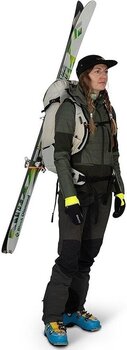 Ski Reisetasche Osprey Firn 28 Sandy Grey/Tequila Orange Ski Reisetasche - 11