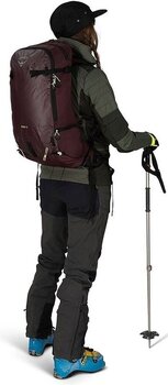 Ski Reisetasche Osprey Firn 18 Elderberry Purple/Peppermint Green Ski Reisetasche - 9