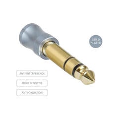 Jack-Jack-sovitin Veles-X SJA63GD Stereo 6.35mm to 3.5mm 18K Gold Jack-Jack-sovitin - 3
