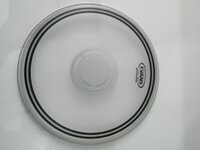 Evans B13EC1RD EC1 Reverse Dot Frosted 13" Drumvel