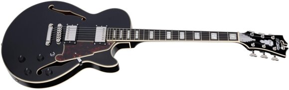 Semi-Acoustic Guitar D'Angelico Premier SS Black Flake Semi-Acoustic Guitar - 3