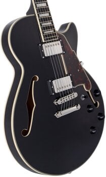 Semi-Acoustic Guitar D'Angelico Premier SS Black Flake Semi-Acoustic Guitar - 5