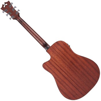 electro-acoustic guitar D'Angelico Premier Bowery LS Natural Mahogany Satin electro-acoustic guitar - 2