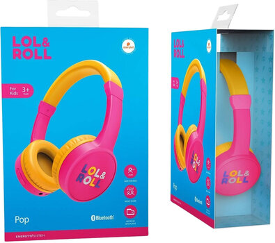 Headphones for children Energy Sistem Lol&Roll Pop Kids Blue Headphones for children - 7