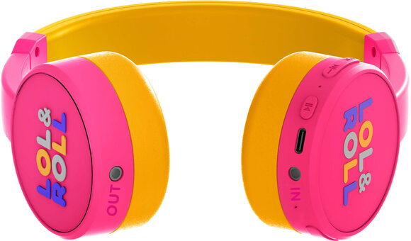 Headphones for children Energy Sistem Lol&Roll Pop Kids Pink Headphones for children - 3