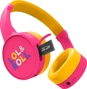 Headphones for children Energy Sistem Lol&Roll Pop Kids Pink Headphones for children - 5