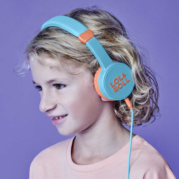 Headphones for children Energy Sistem Lol&Roll Pop Kids Blue Headphones for children - 11