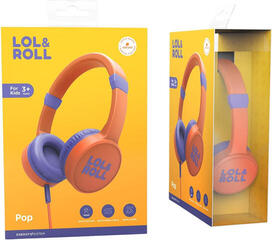 Headphones for children Energy Sistem Lol&Roll Pop Kids Orange Headphones for children - 6
