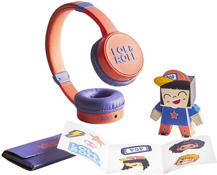 Headphones for children Energy Sistem Lol&Roll Pop Kids Orange Headphones for children - 8