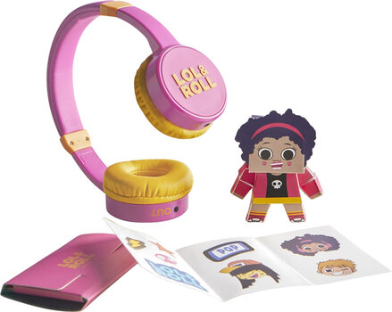 Hoofdtelefoons voor kinderen Energy Sistem Lol&Roll Pop Kids Pink Hoofdtelefoons voor kinderen - 8