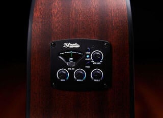 Elektroakustická kytara D'Angelico Premier Gramercy LS Satin Vintage Sunburst Elektroakustická kytara - 3